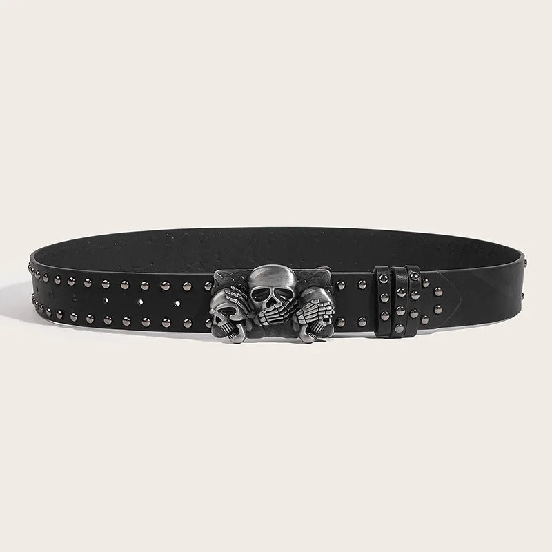 PUNK ROCK HIP HOP GOTH BELT AND HAND BELT
