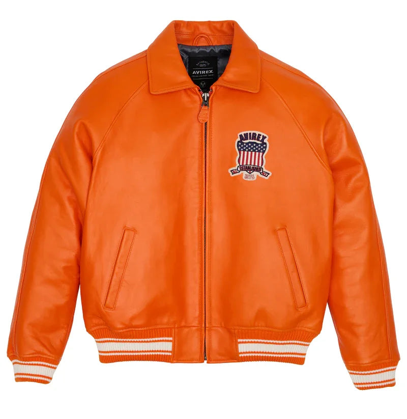 AVIREX LEATHER JACKET