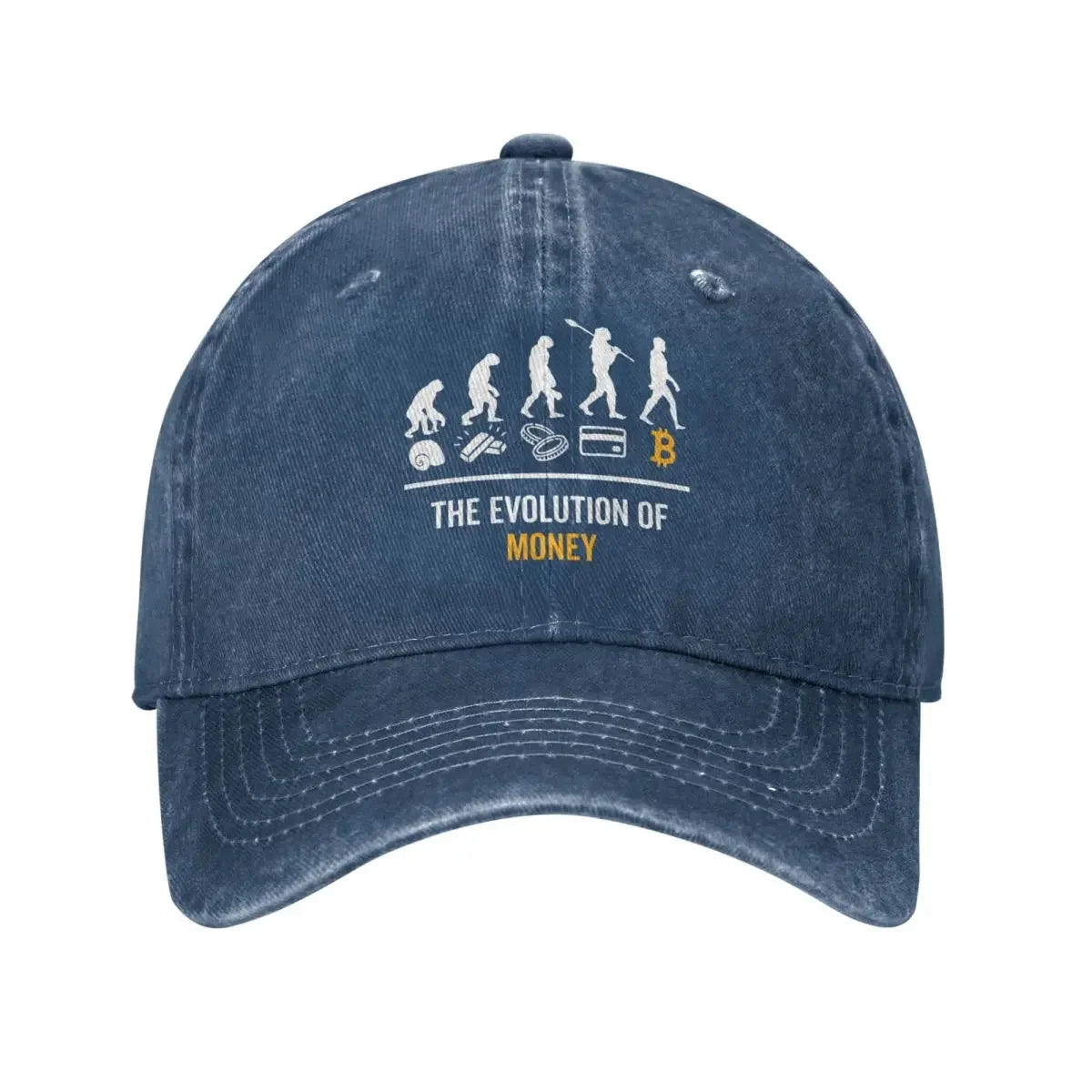 The Evolution Of Money Summer Bitcoin Blockchain hat