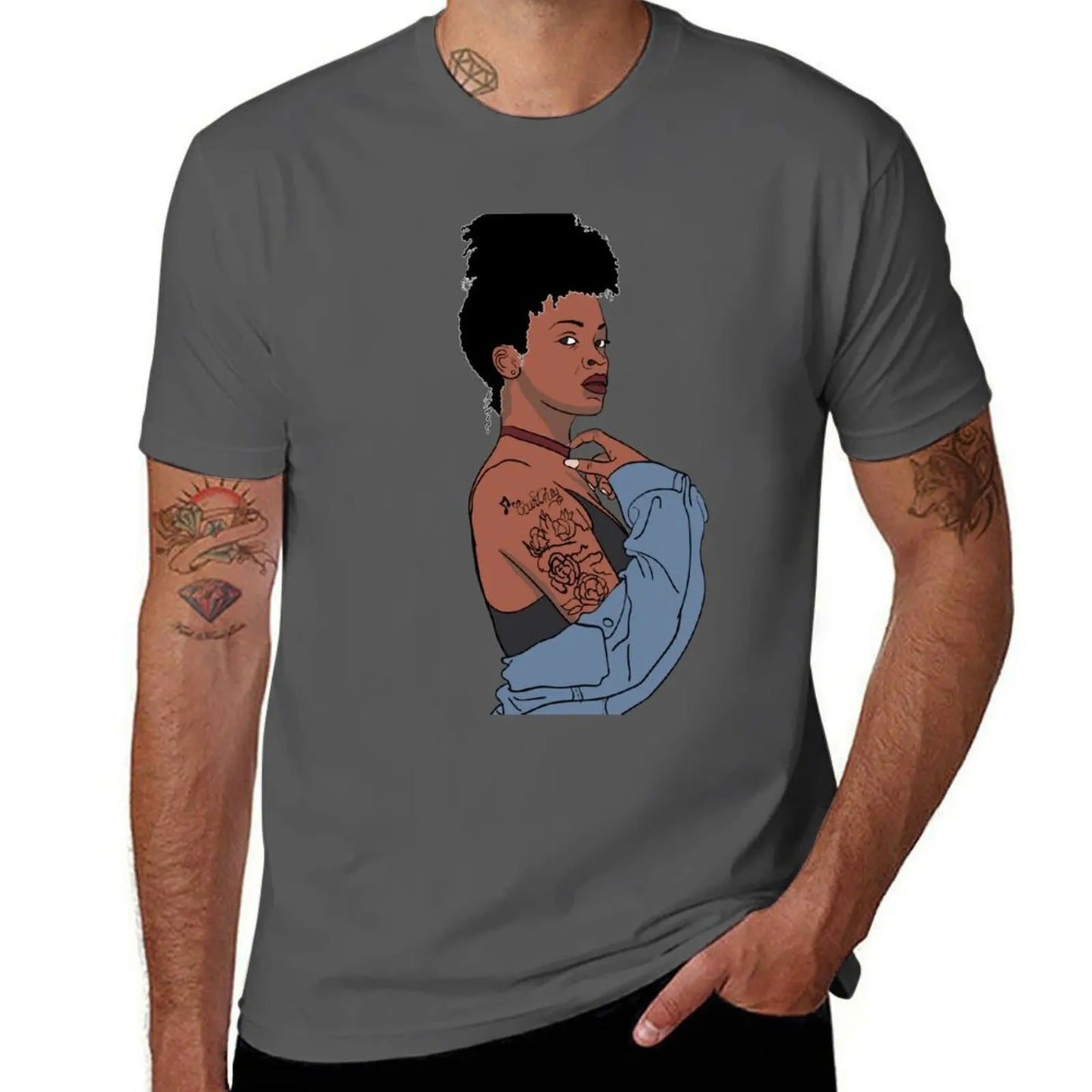 Ari Lennox Unisex Digital Art T-Shirt
