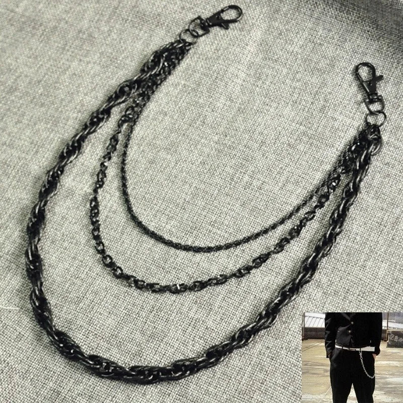 BIKER STYLE WALLET CHAIN