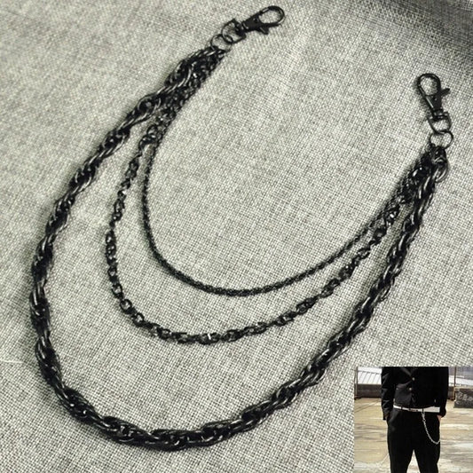 BIKER STYLE WALLET CHAIN