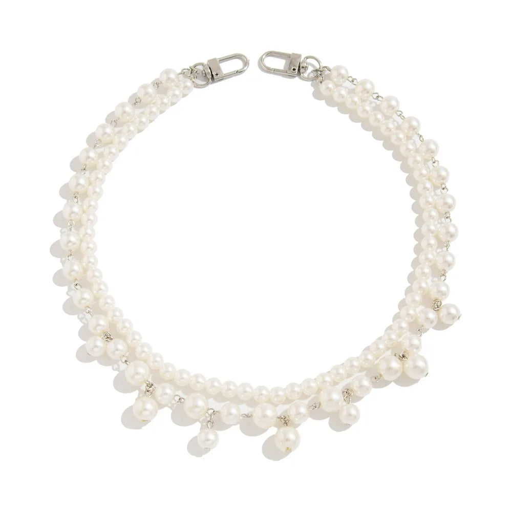 Fashion Tassel Pearl Waist Chain Zinc Alloy Gothic