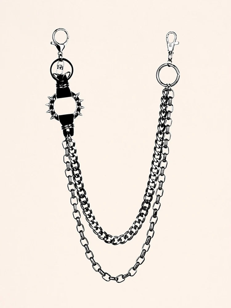 Metal Punk Rock hip hop wallet chain
