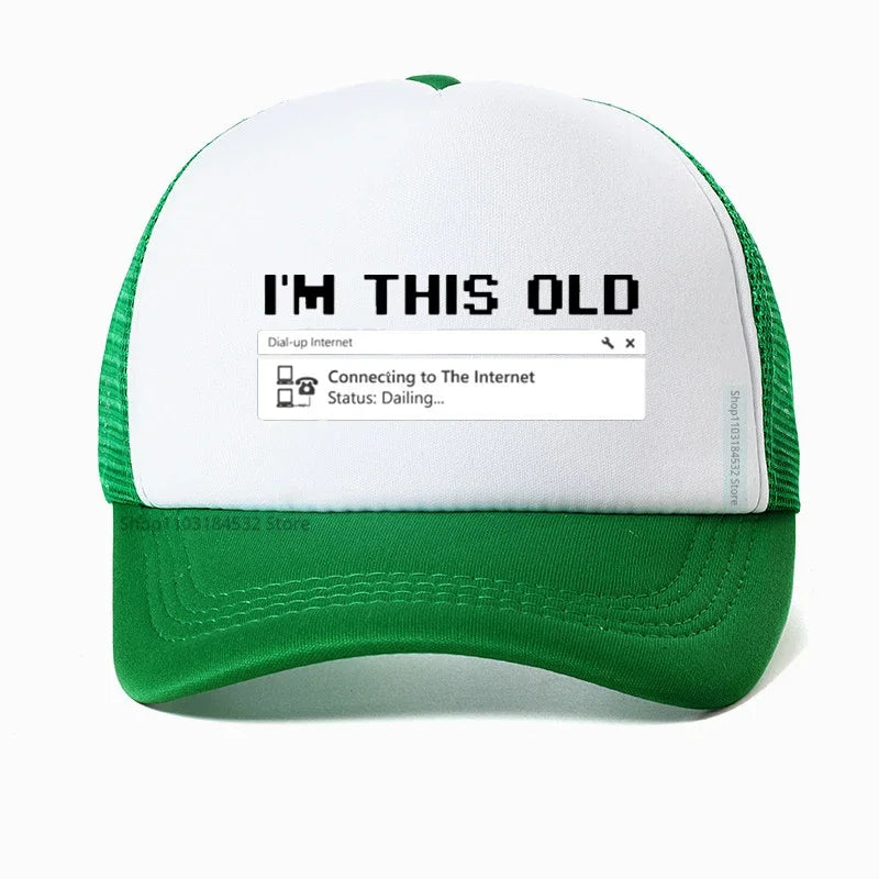 Computer 90s Programmer PC Nerd HAT