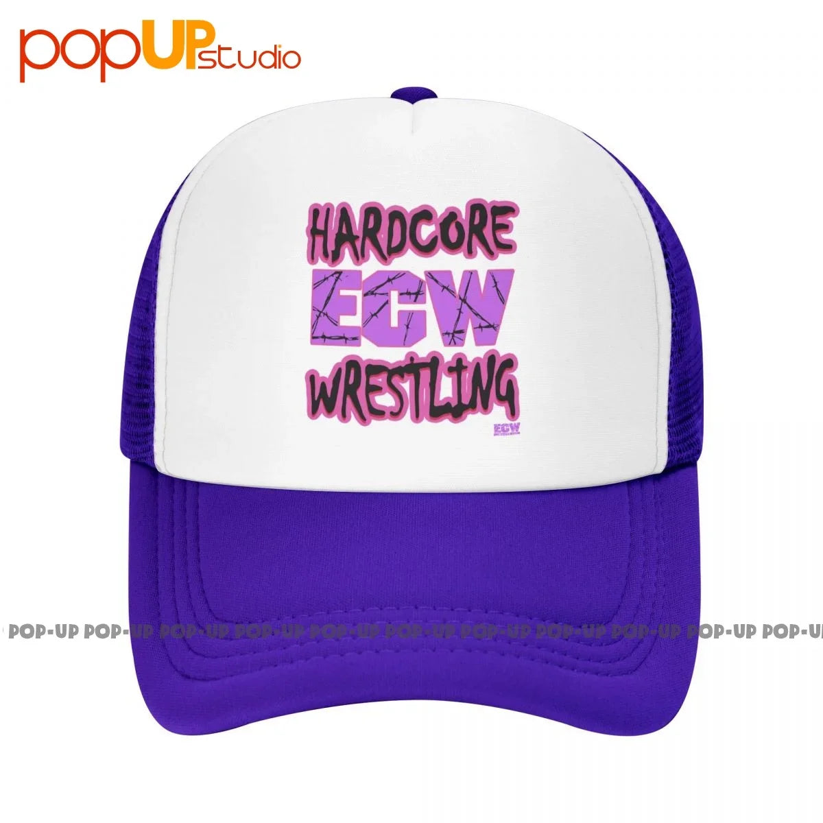 Ecw Hardcore Wrestling trucker hat