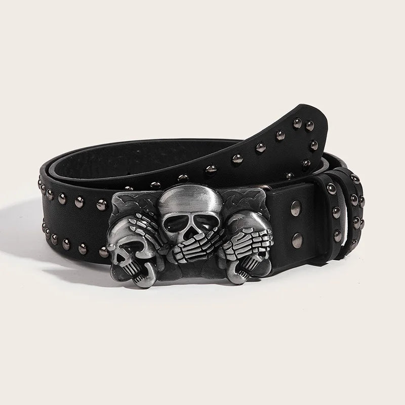 PUNK ROCK HIP HOP GOTH BELT AND HAND BELT