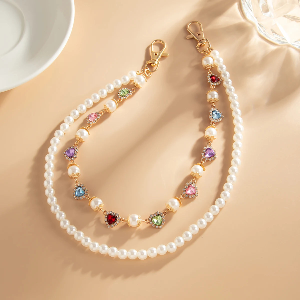 Love hurt Wallet chain