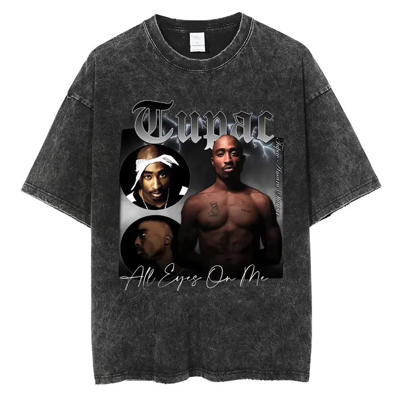 2pac Washed Vintage T-shirt