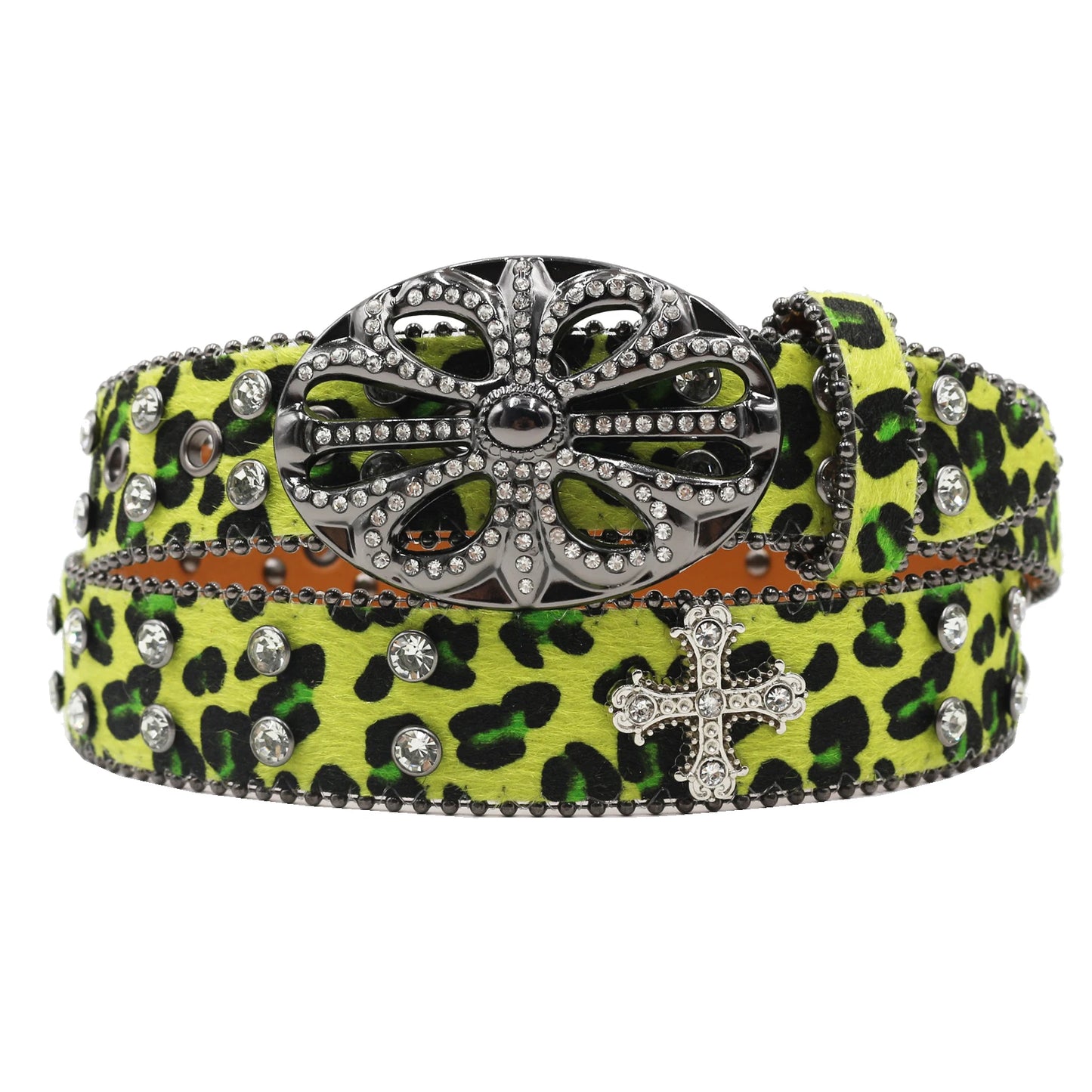 Cowboy belt With Diamond