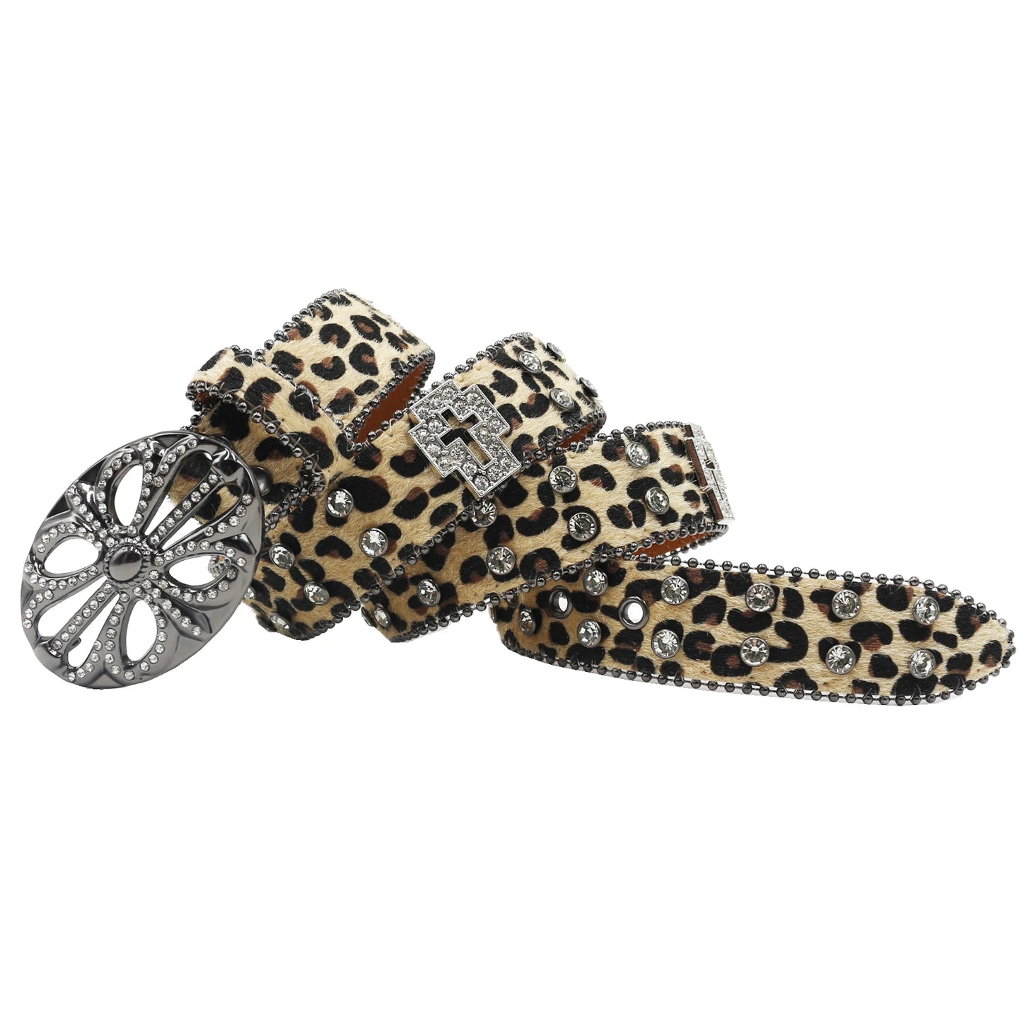 Cowboy belt With Diamond