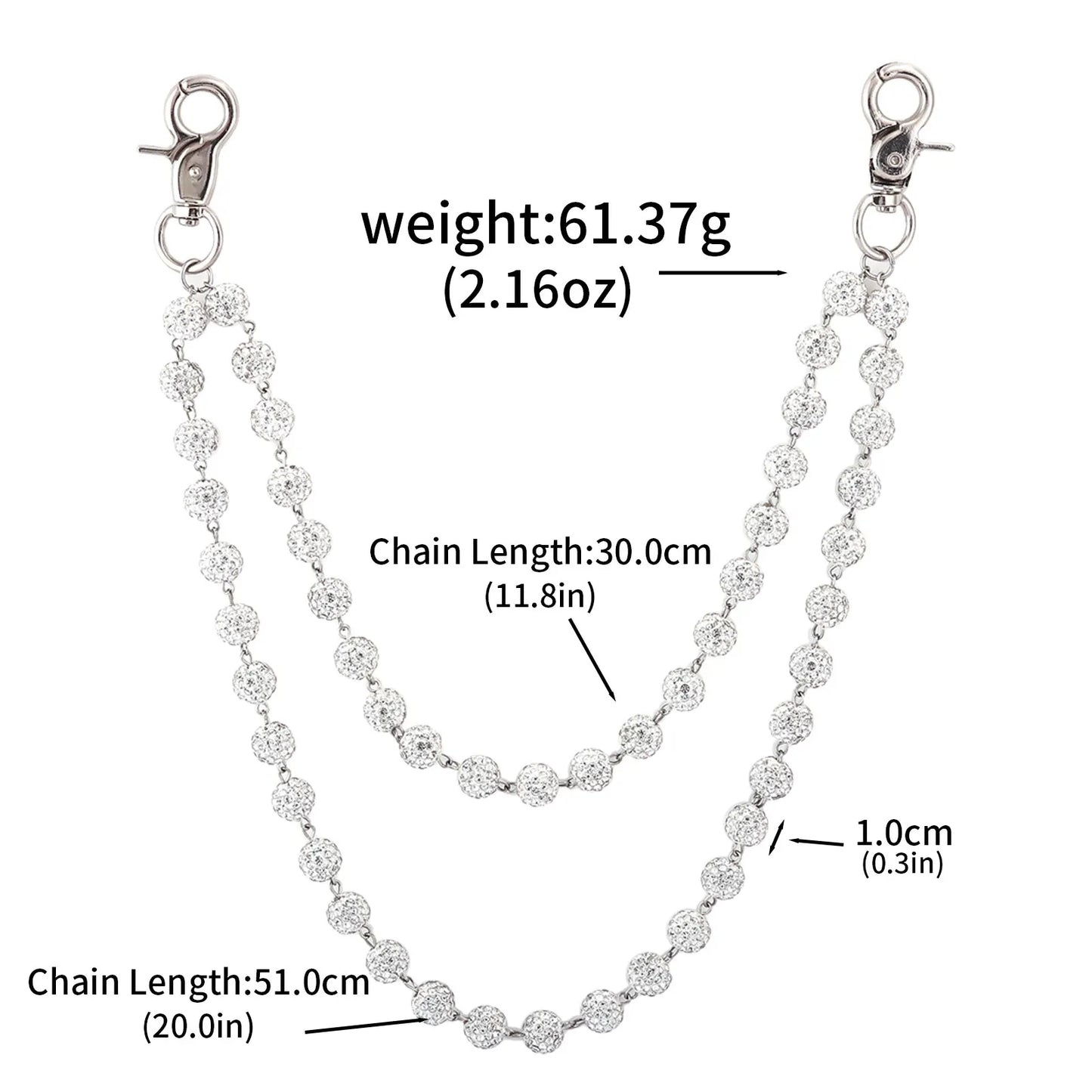 COLOR WALLET CHAIN