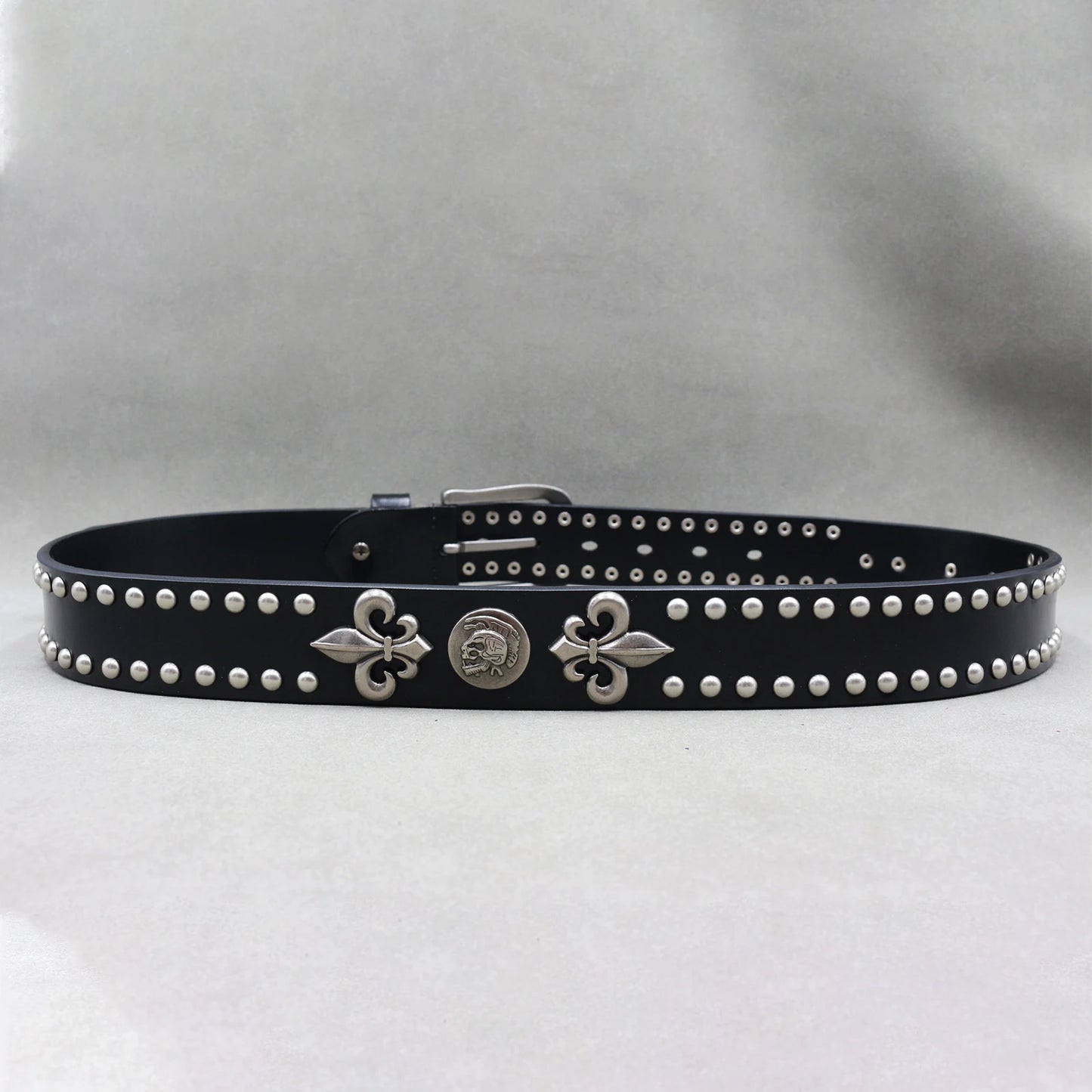 Punk Belt Cow Genuine Leather punk rock belt