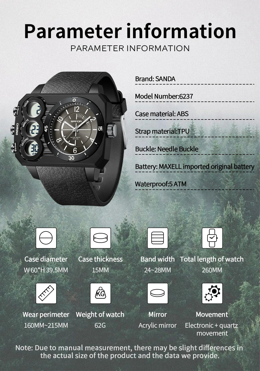 SANDA LUX OUTDOOR WATCH