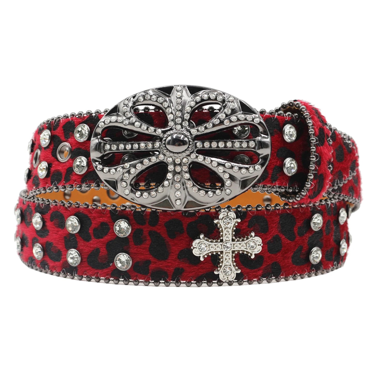 Cowboy belt With Diamond