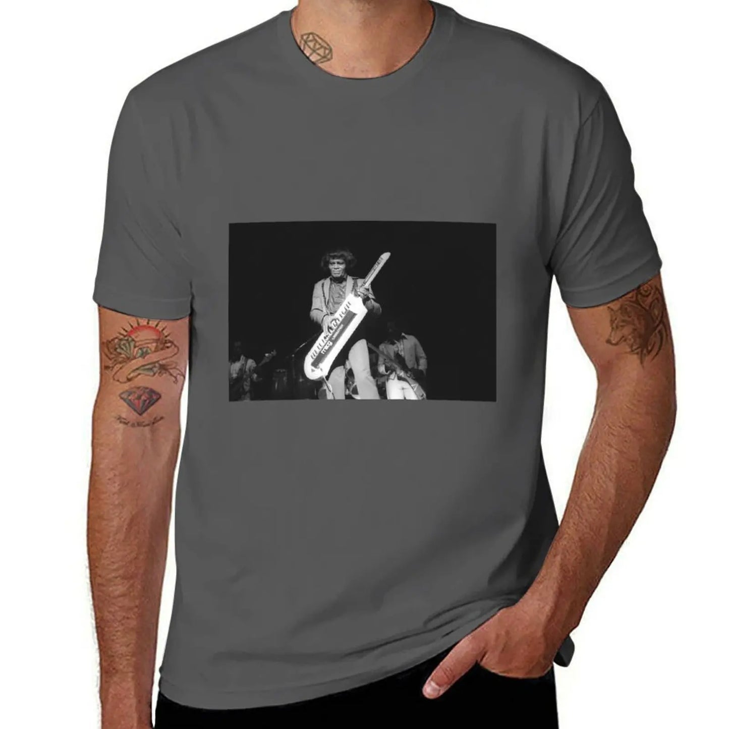 James Brown BW Photograph T-Shirt