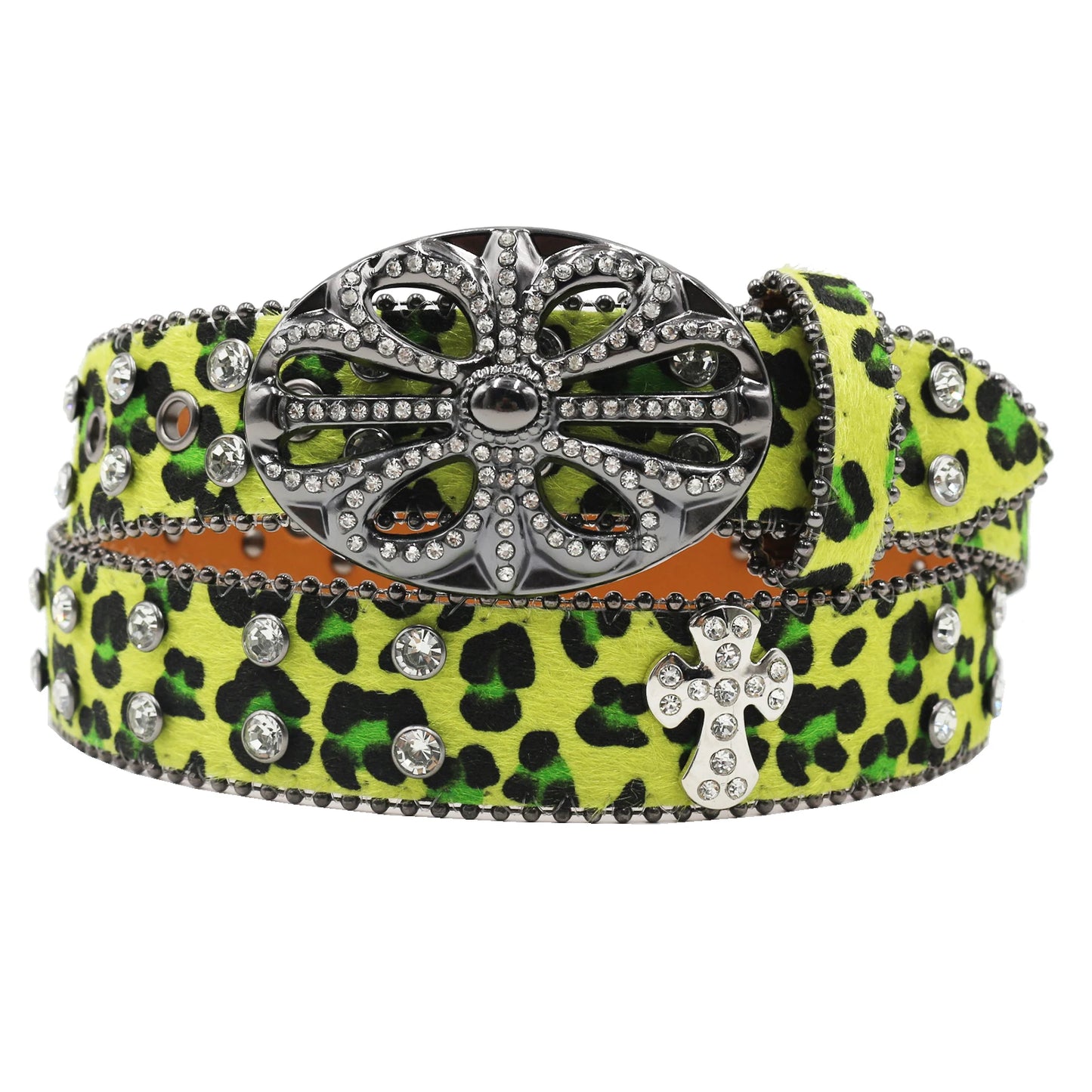 Cowboy belt With Diamond