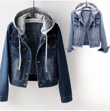 Hooded DENIM JACKET