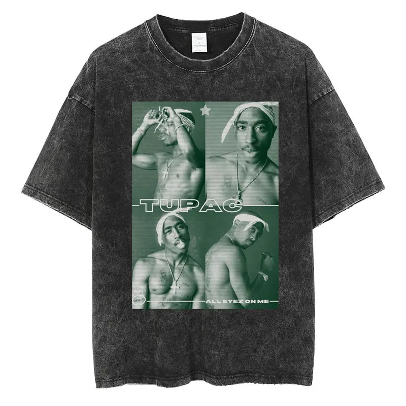 2pac Washed Vintage T-shirt