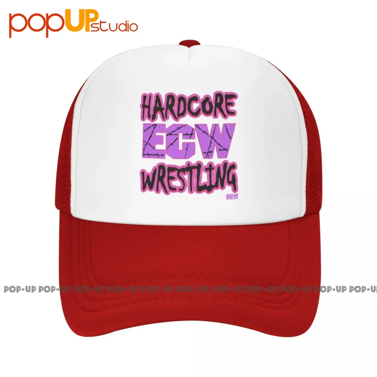 Ecw Hardcore Wrestling trucker hat