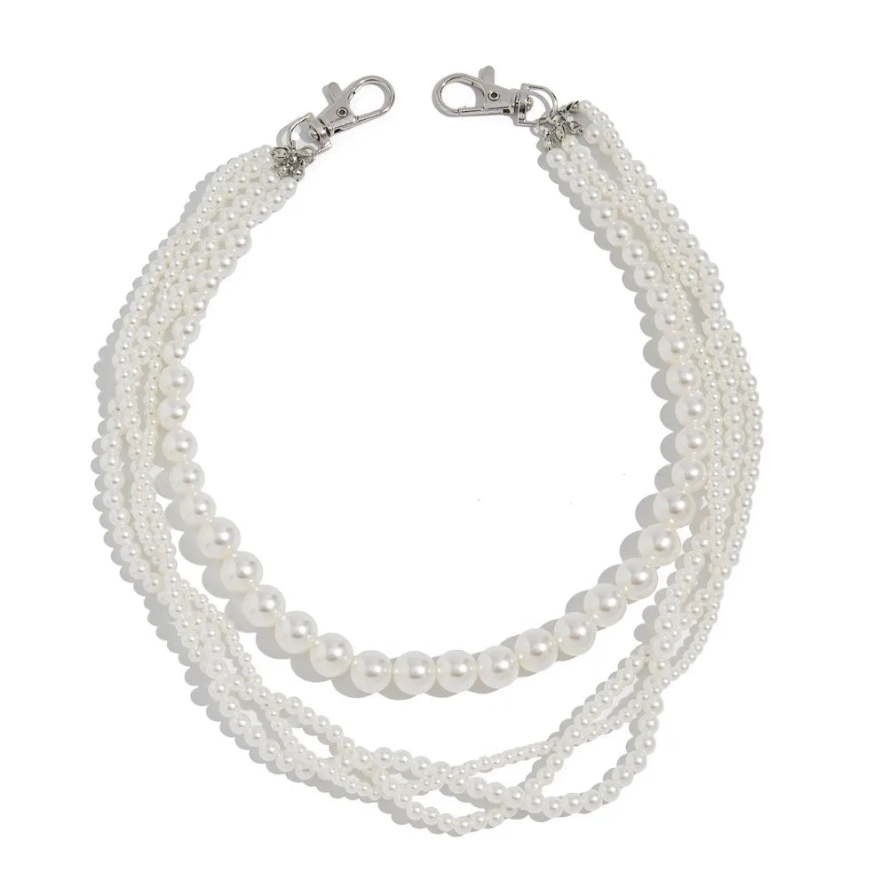 Fashion Tassel Pearl Waist Chain Zinc Alloy Gothic