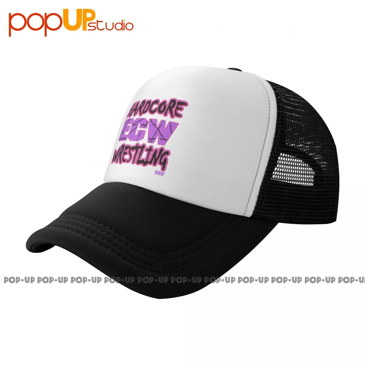 Ecw Hardcore Wrestling trucker hat