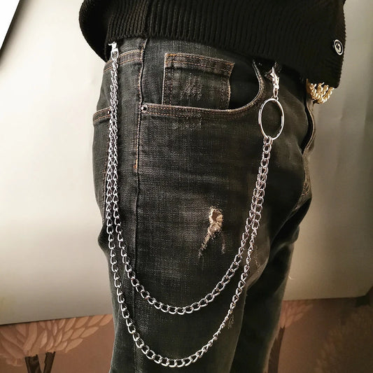 HIP HOP PUNK ROCK WALLET CHAIN