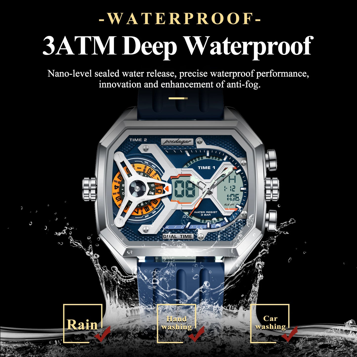 BUSINESS READY VINTAGE STYLE WATCH