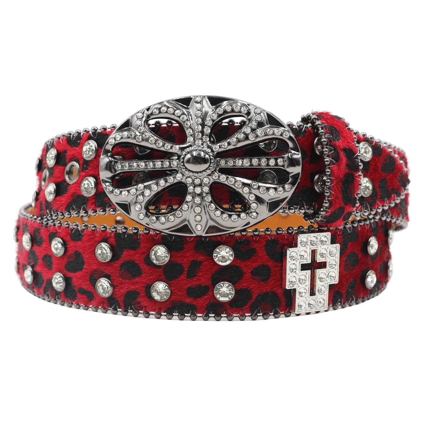 Cowboy belt With Diamond