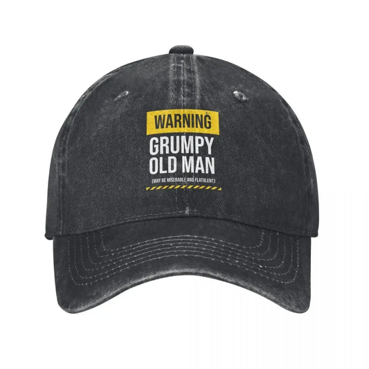Warning Grumpy Old Man snap back