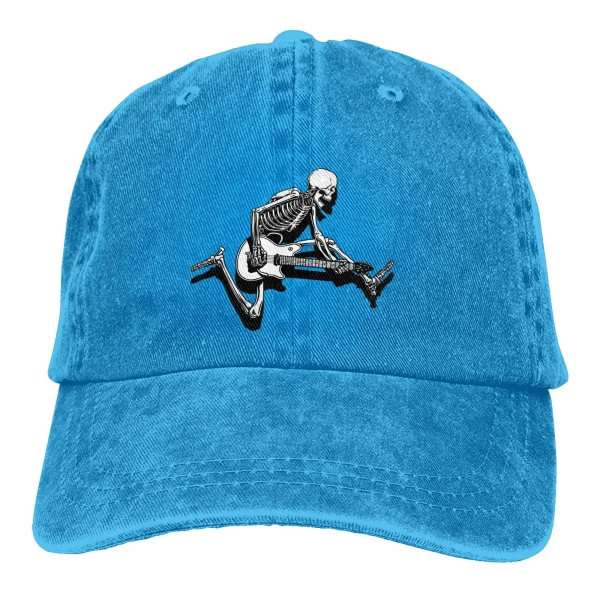 Skeleton Guitarist Hat