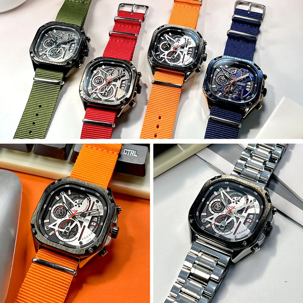 Black Chronograph watch