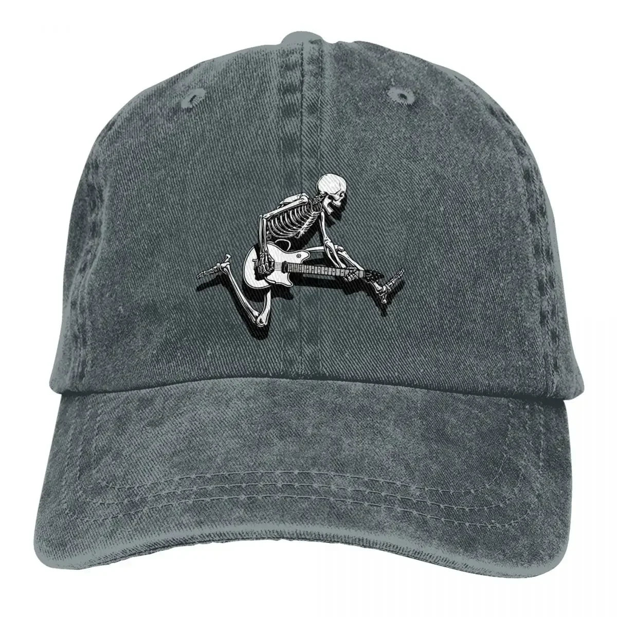 Skeleton Guitarist Hat