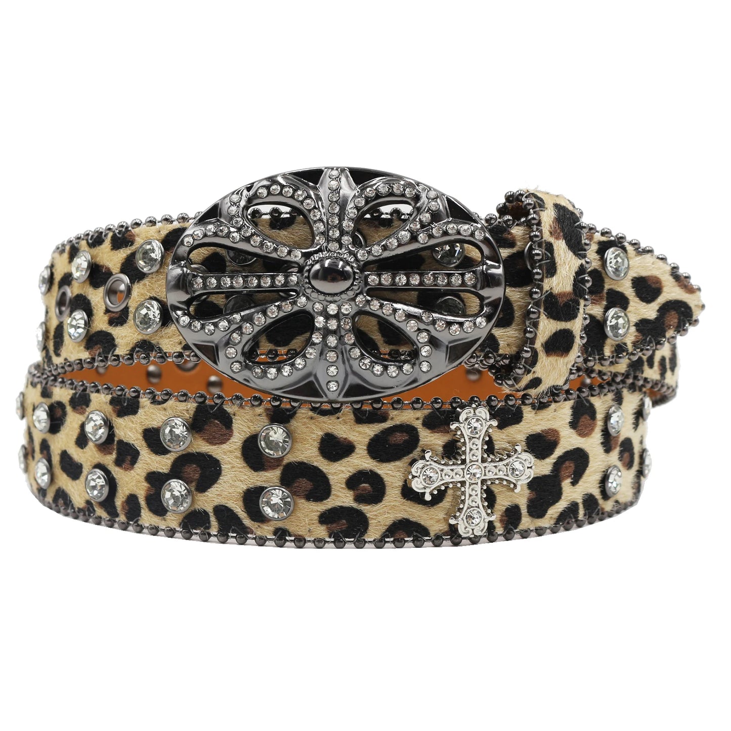 Cowboy belt With Diamond