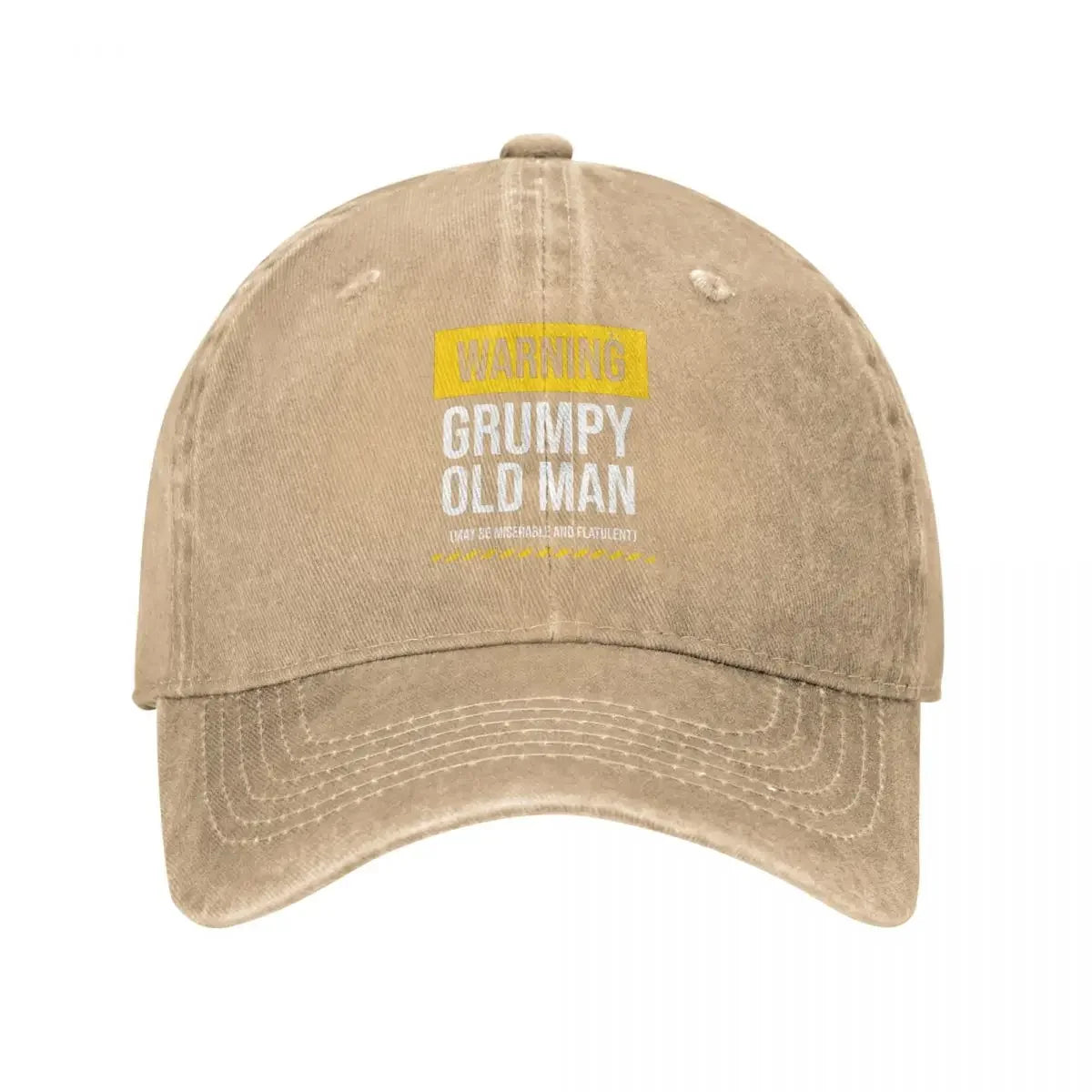 Warning Grumpy Old Man snap back