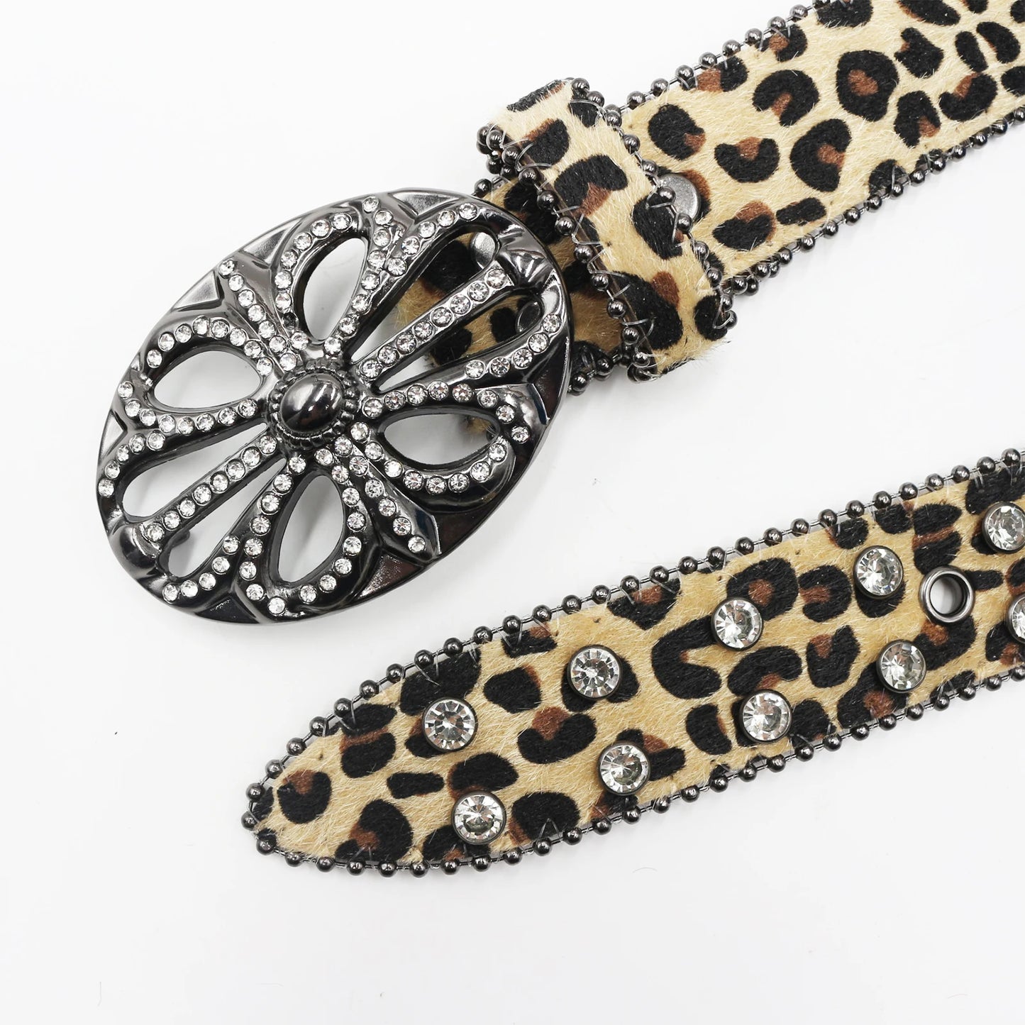 Cowboy belt With Diamond