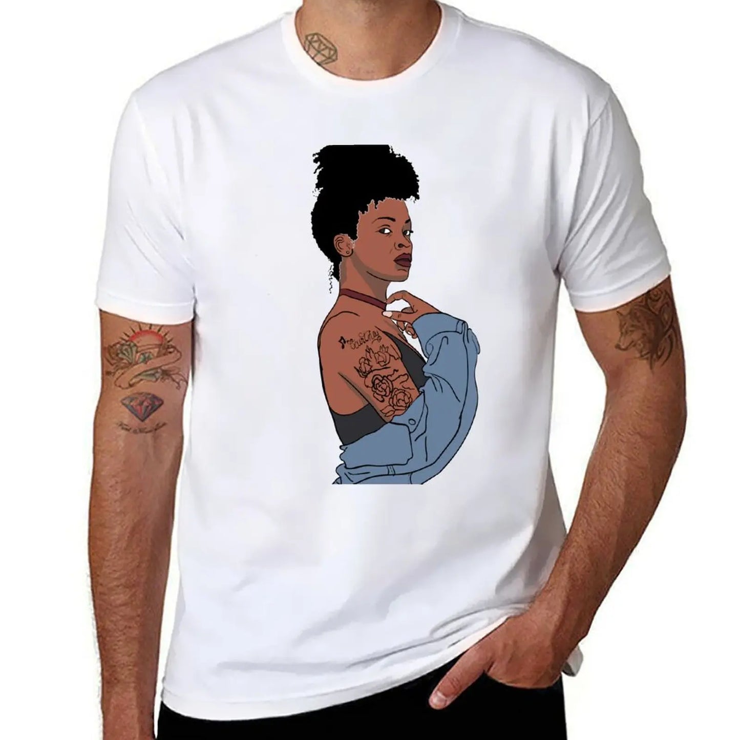 Ari Lennox Unisex Digital Art T-Shirt
