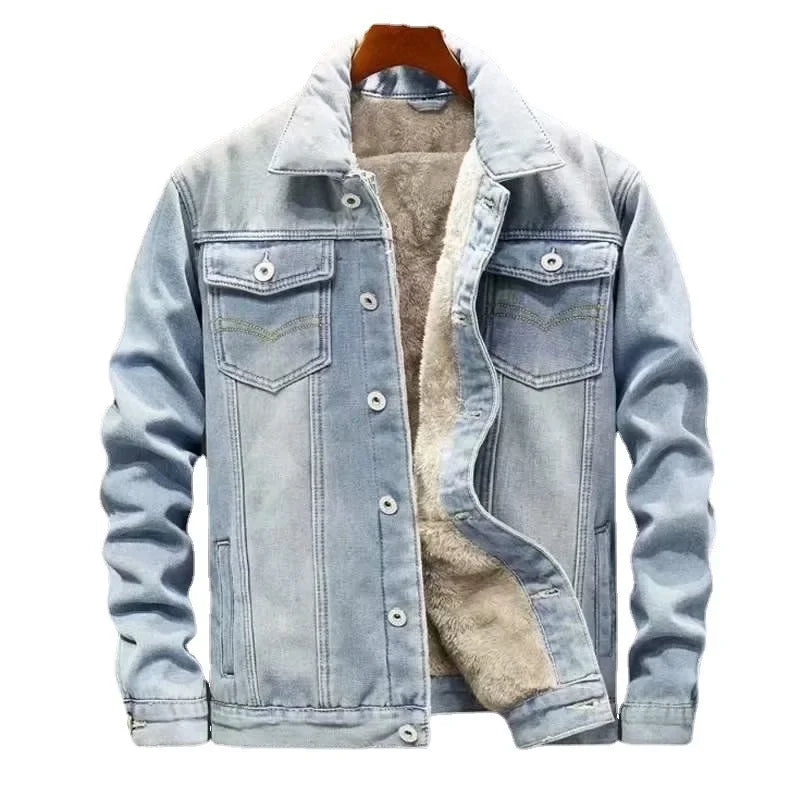 Fleece Lined Denim Jacket
