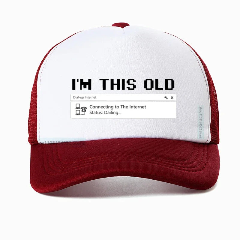 Computer 90s Programmer PC Nerd HAT