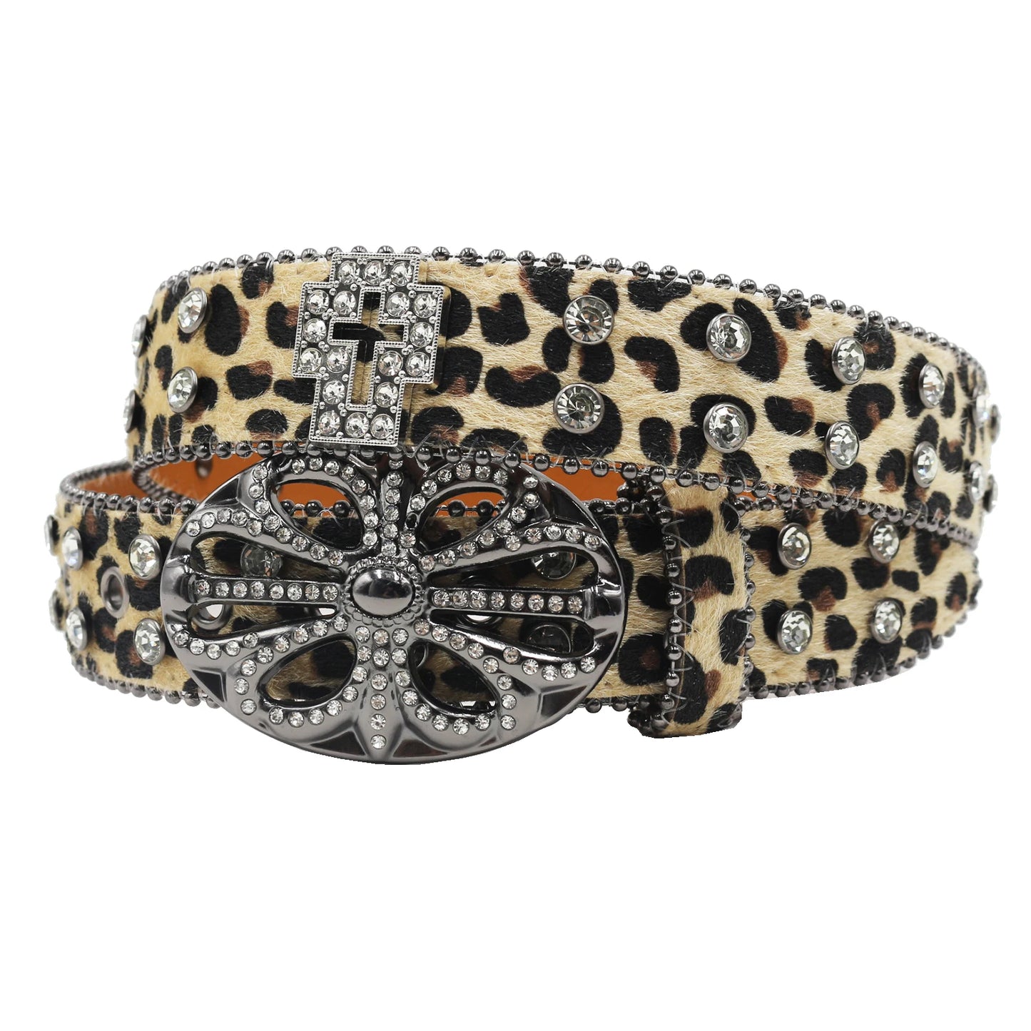 Cowboy belt With Diamond