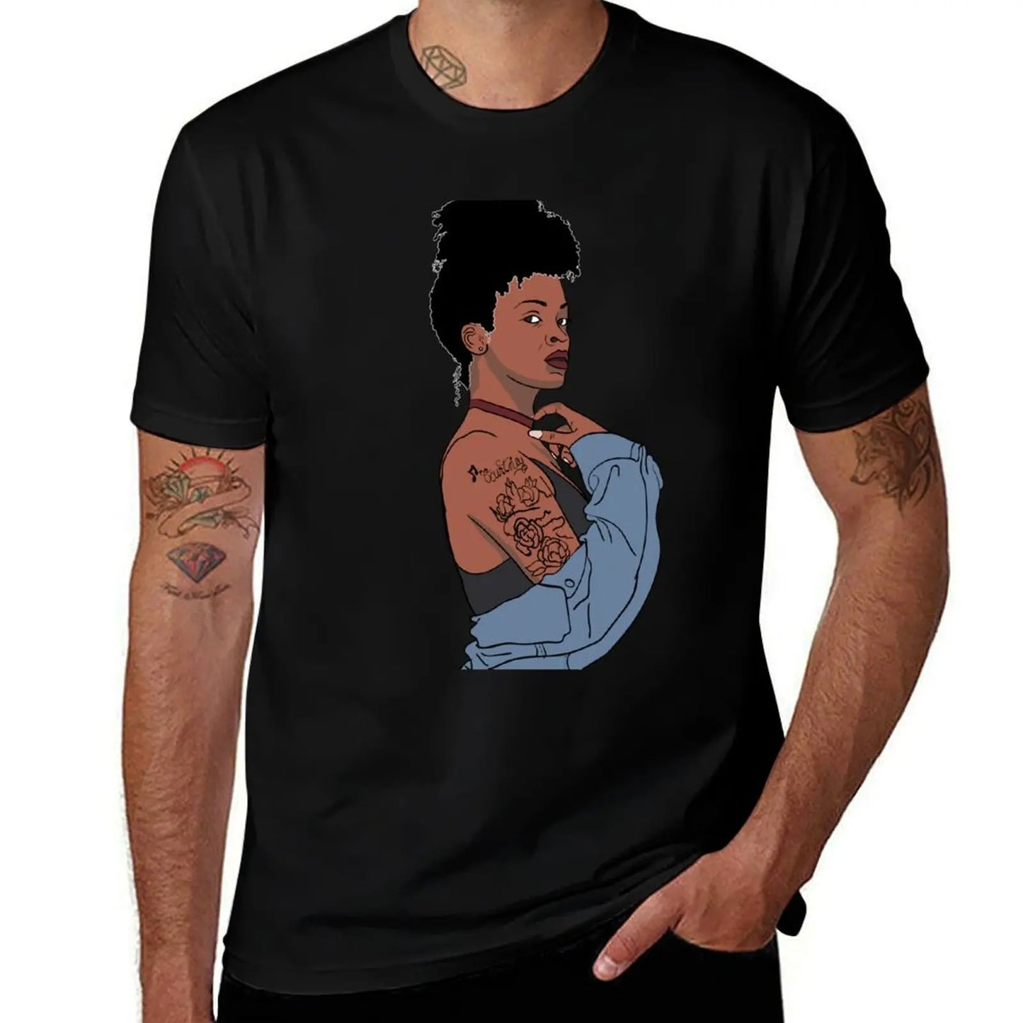 Ari Lennox Unisex Digital Art T-Shirt