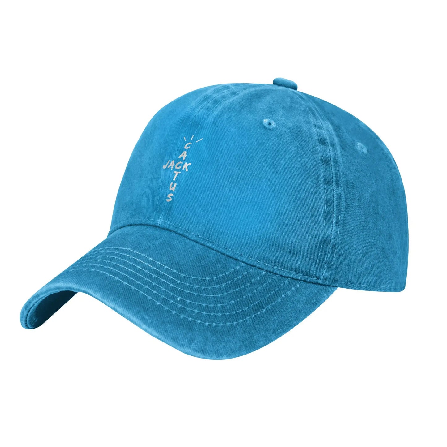 Travis Scott Cactus Jack Distressed Washed Hat