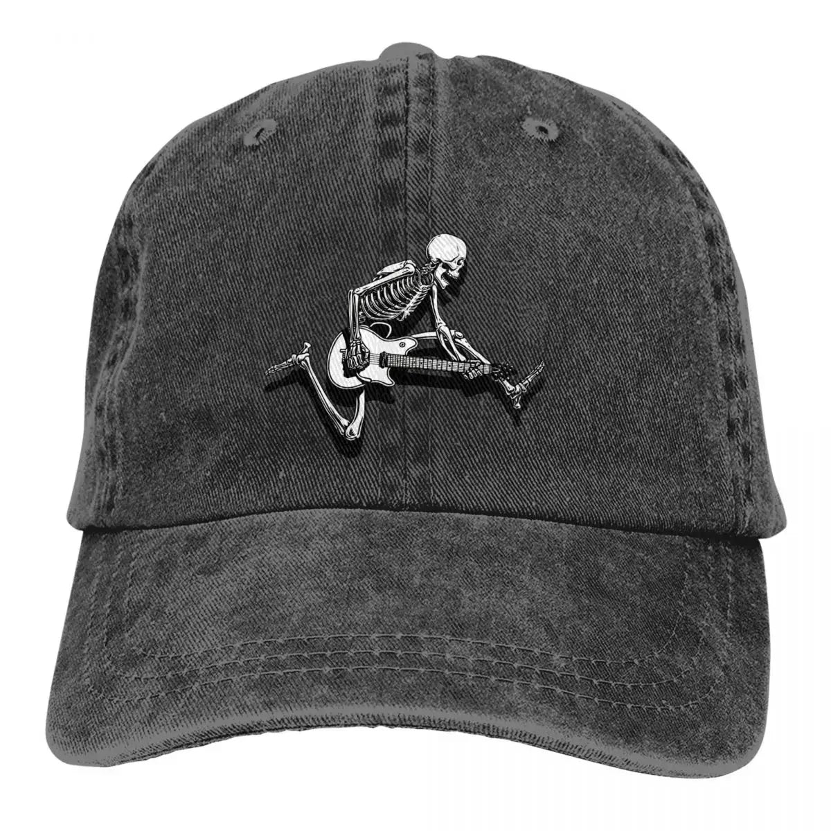 Skeleton Guitarist Hat