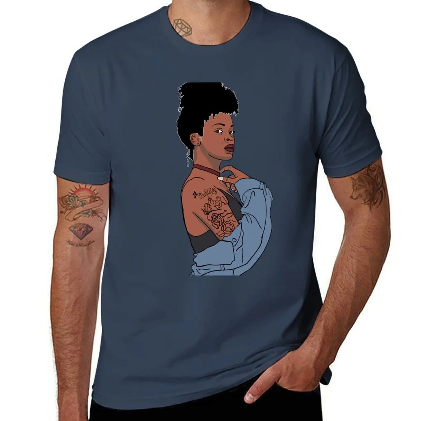 Ari Lennox Unisex Digital Art T-Shirt