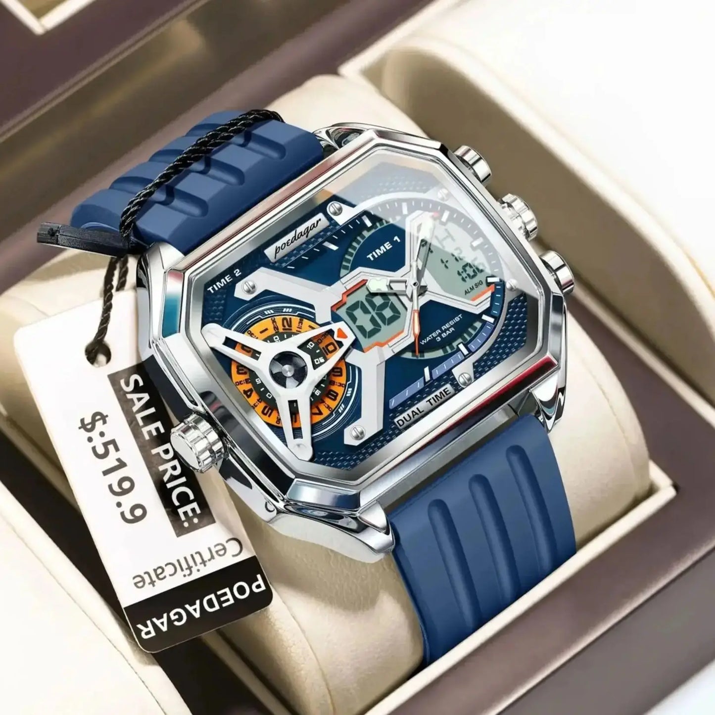 BUSINESS READY VINTAGE STYLE WATCH