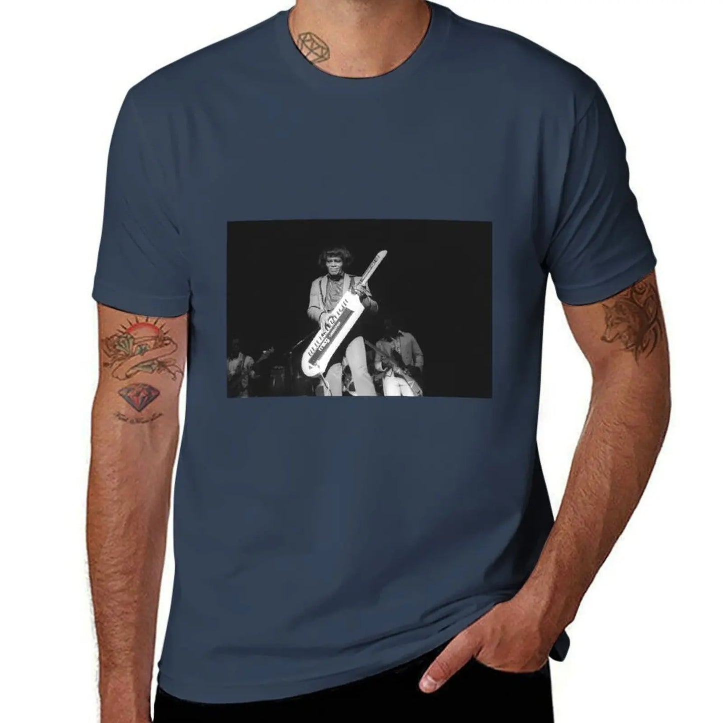 James Brown BW Photograph T-Shirt