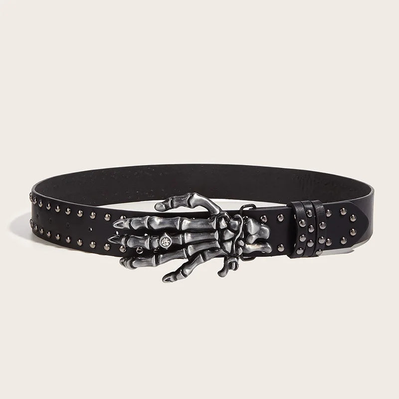 PUNK ROCK HIP HOP GOTH BELT AND HAND BELT